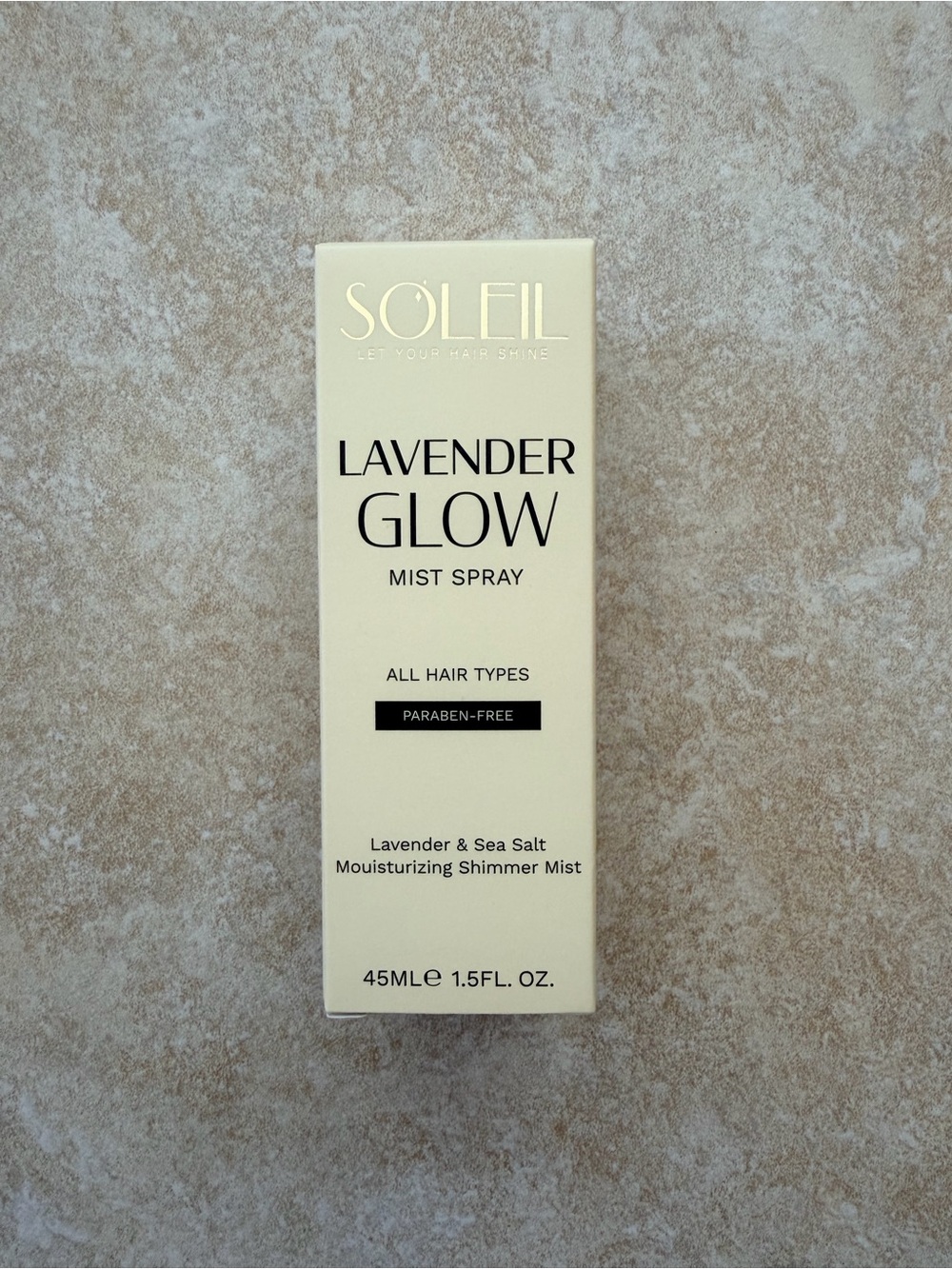 Lavender Glow Moisturizing Mist Spray — Cream